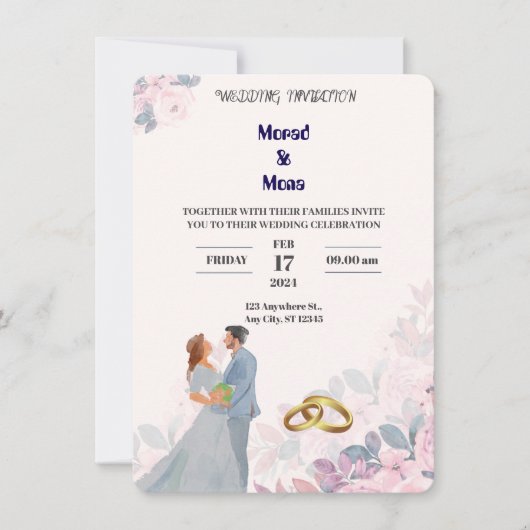 Einladung (Vorderseite)