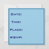 Einladung (Rückseite)