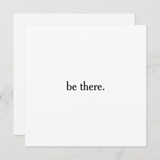 Einladung (Vorne/Hinten)