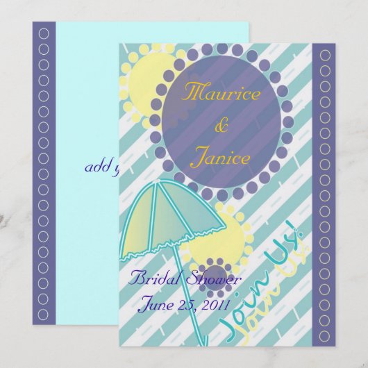 Einladung (Vorne/Hinten)