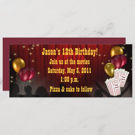 Einladung (Vorne/Hinten)