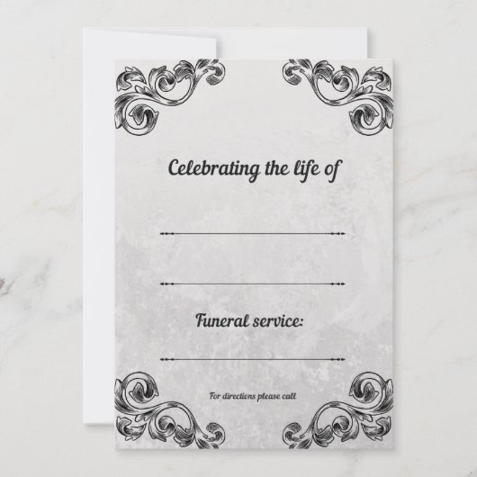 Einladung (Vorderseite)