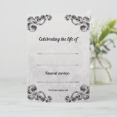 Einladung (Stehend Vorderseite)