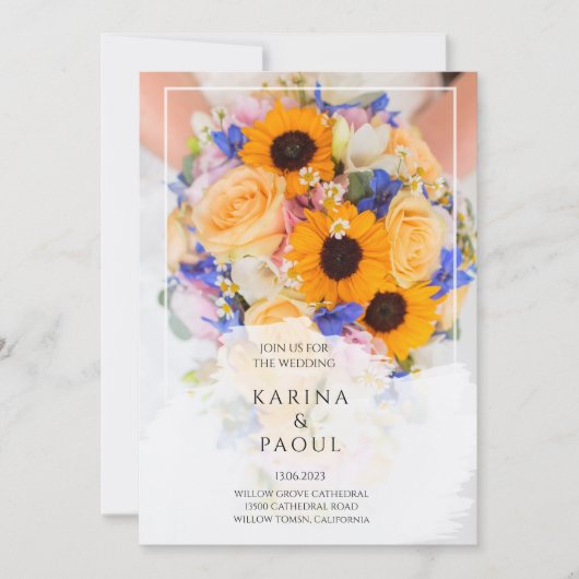 Einladung (Vorderseite)