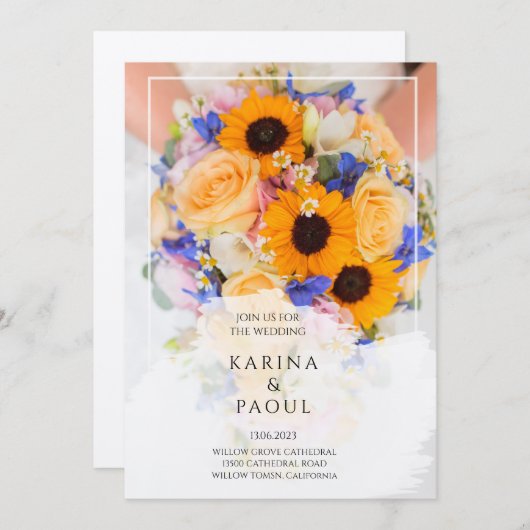 Einladung (Vorne/Hinten)