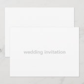 Einladung (Vorne/Hinten)