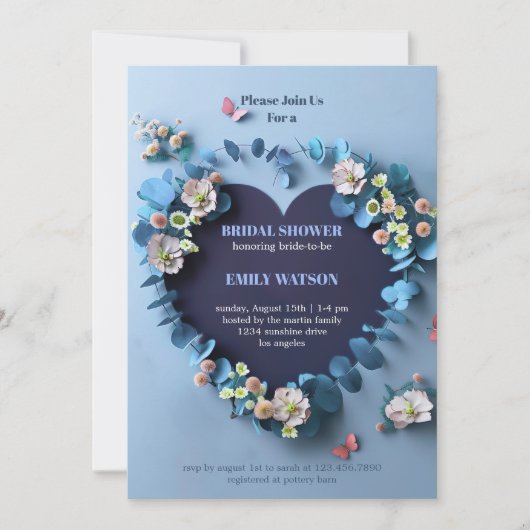 Einladung (Vorderseite)