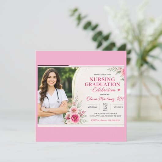 Einladung (Stehend Vorderseite)