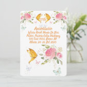 Einladung (Stehend Vorderseite)