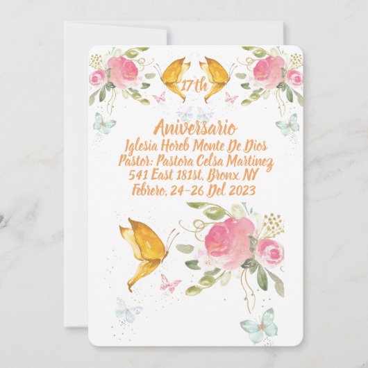 Einladung (Vorderseite)