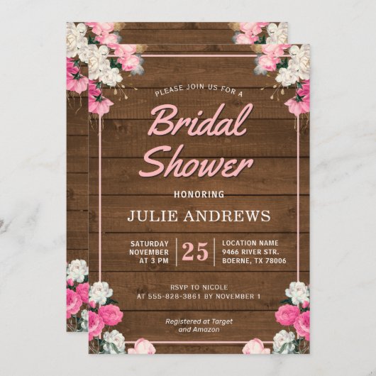 Einladung (Vorne/Hinten)