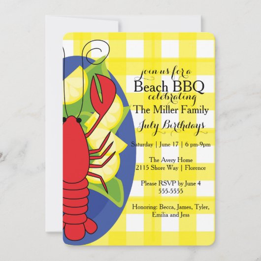 Einladung (Vorderseite)