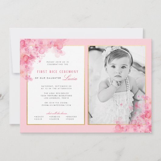 Einladung (Vorderseite)