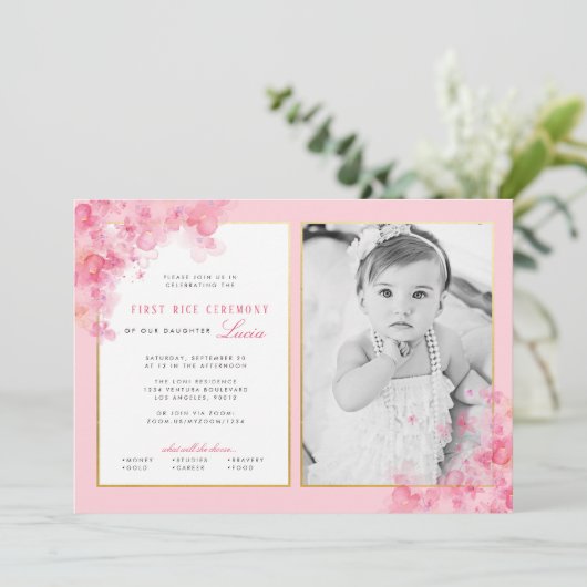 Einladung (Stehend Vorderseite)