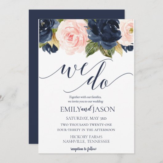 Einladung (Vorne/Hinten)