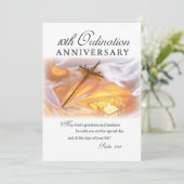 Einladung 10. Ordination Jahrestag, Cross kann (Stehend Vorderseite)