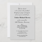 Einladung 10. Ordination Jahrestag, Cross kann (Rückseite)