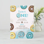 Einladung 1. Geburtstag (Stehend Vorderseite)