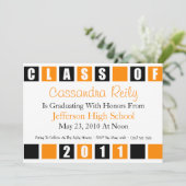 Einladung 2011 (schwarze / orange Boxen) (Stehend Vorderseite)