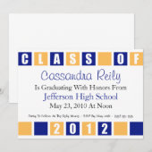 Einladung 2012 (Blue/Gold-Box) (Vorne/Hinten)