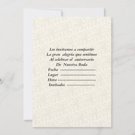 Einladung 25 Jahrestag (Rückseite)