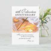 Einladung 40. Ordination Jubiläum, Cross, Can (Stehend Vorderseite)