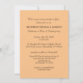 Einladung 40. Ordination Jubiläum, Cross, Can (Rückseite)