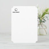 Einladung 4,5 Zoll x 6,25 Zoll (Stehend Vorderseite)