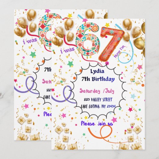 Einladung 67 (Vorne/Hinten)