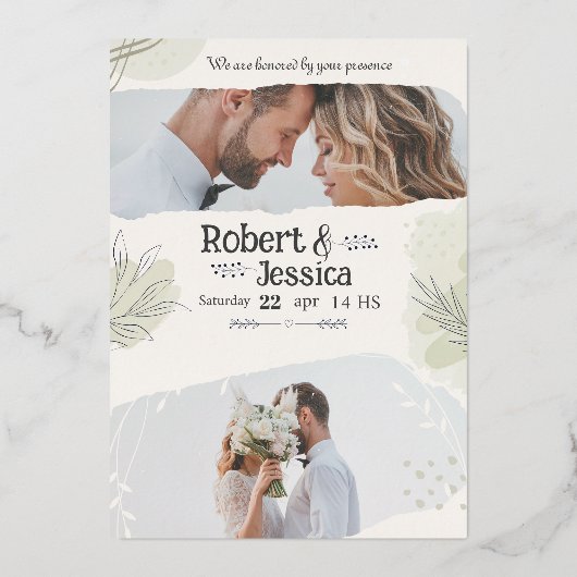 Einladung A4 FLAYR A5 (Vorderseite)