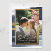 Einladung | Abstrakte Hochzeit (Vorderseite)