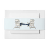 Einladung Adirondack Bauchband Einladungsbanderole (Vorderseite Beispiel)