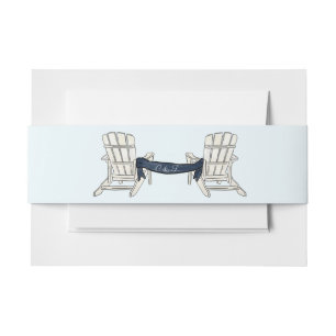 Einladung Adirondack Bauchband Einladungsbanderole