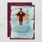 Einladung Afrikanischer Amerikaner in Grad Grad (d (Vorne/Hinten)