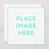 Einladung am Platz (Vorne/Hinten)