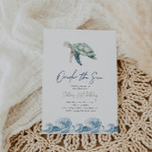 Einladung an den Geburtstag der Meeresschildkröte