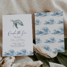 Einladung an den Geburtstag der Meeresschildkröte