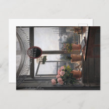 Einladung an der Küste: Open Window & Seascape