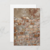 Einladung an die alte Ziegelmauer (Vorne/Hinten)