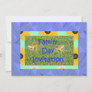 Einladung an einen Familientag mit Kohlbriefen