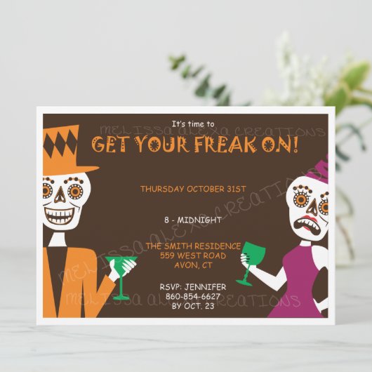 Einladung an Erwachsene (Stehend Vorderseite)