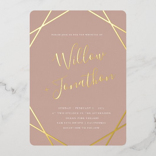 Einladung an geometrische Grenzen (Vorderseite)