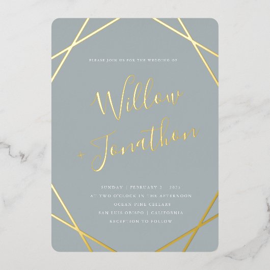 Einladung an geometrische Grenzen (Vorderseite)