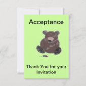 Einladung Annahme (Vorderseite)