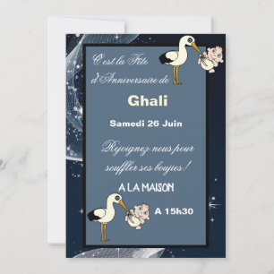 Einladung Anniversaire