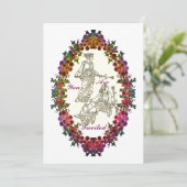 Einladung antiker griechischer Mode (Stehend Vorderseite)