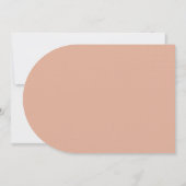 Einladung Arch Rose floral, 40. Geburtstag (Rückseite)