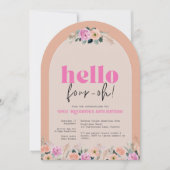 Einladung Arch Rose floral, 40. Geburtstag (Vorderseite)