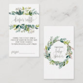 Einladung auf Foliage Diaper (Vorne/Hinten)