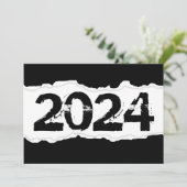 Einladung auf Papier 2024 (Stehend Vorderseite)